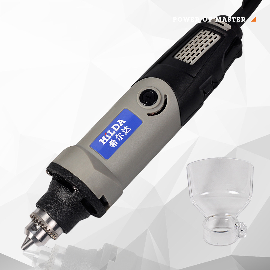 Amoladora Recta Eléctrica 6mm con Mandril 505 Velocidad Regulable para Tallado image 4