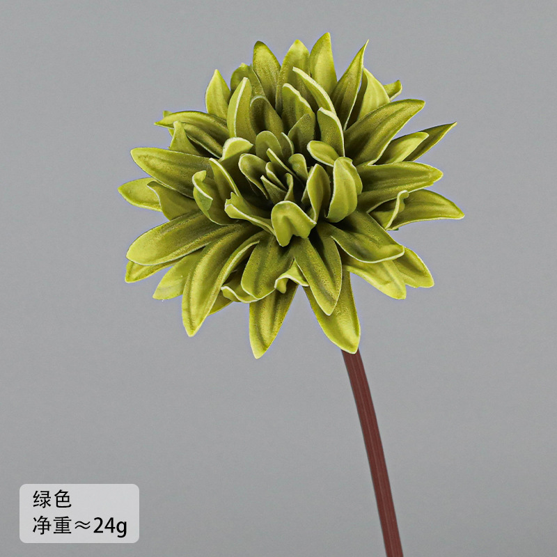 PU 단일 작은 꽃(잎 없음) // 녹색