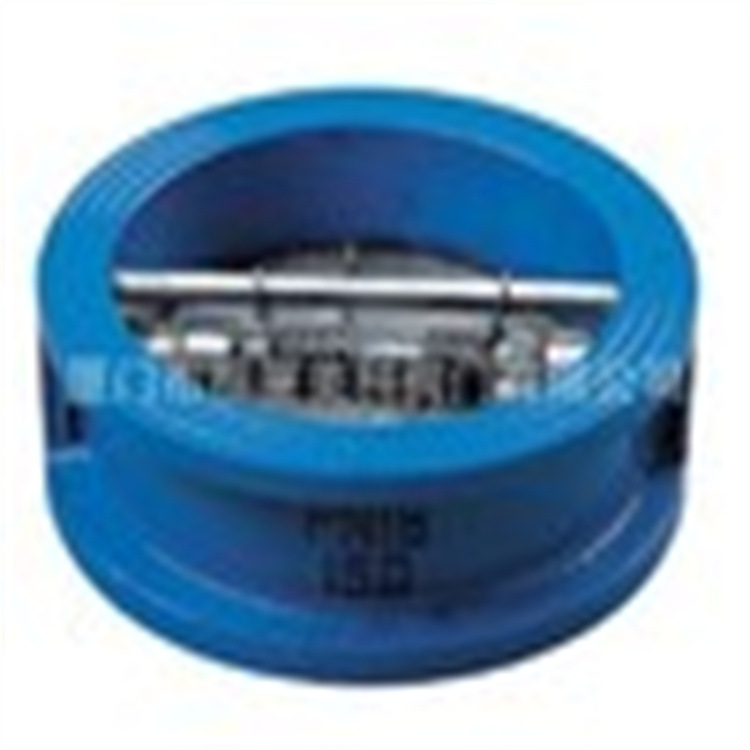 福厦美科铸铁 铸钢 不锈钢HD77X-10/16蝶型止回阀DN100 DN150