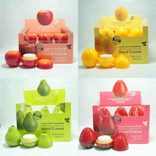 Foreign trade moisturizing hand anti-dry dry fruit flavor long-lasting fruit hand cream hand cream