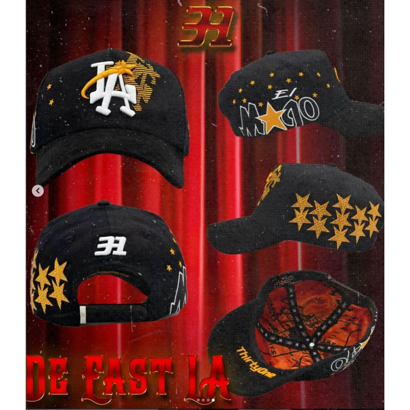 Tendencia transfronteriza hip hop Dandy Dandy sombrero con letras de diamante sombrero de pato doblado a lo largo del sombrero de béisbol image 8