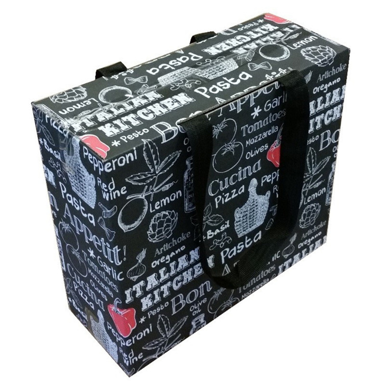 彩色瓦楞纸盒礼品纸箱 瓦楞手提礼品包装盒高档礼盒棉绳手提盒