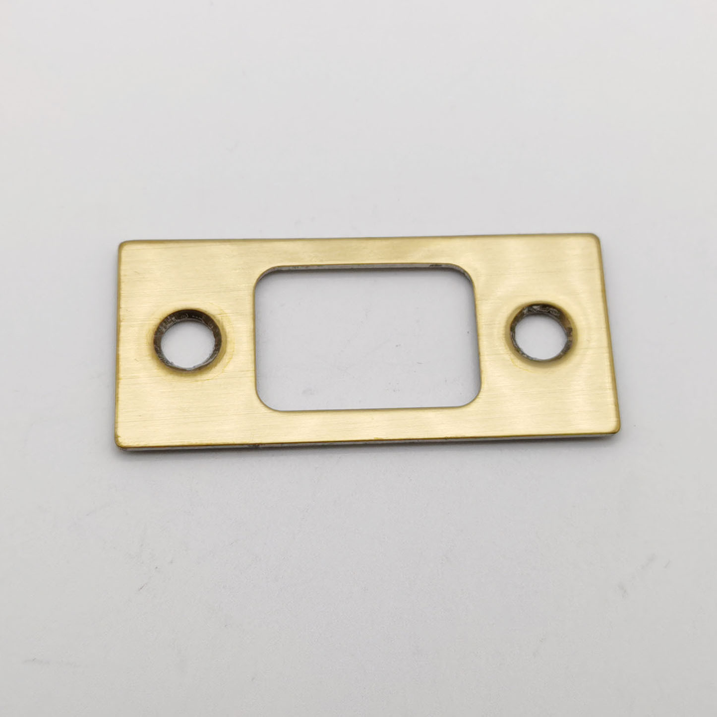 Placa de bloqueo de madera pieza de guía de perno de la puerta bloque de bloqueo cuerpo hebilla pieza perno hebilla caja hardware en stock accesorios al por mayor