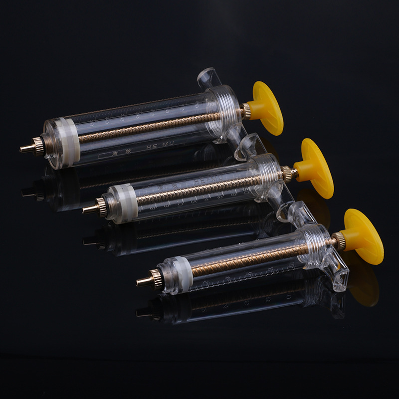 香道粘粉制作线香制香制作线香模具挤香器螺口工具铜注射器挤泥器