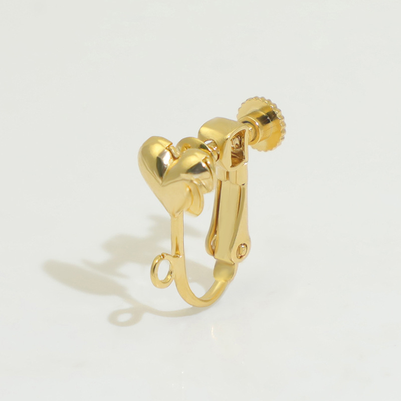 8mm love with hanging screw ear clip