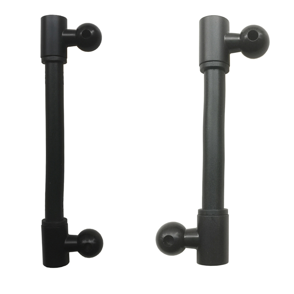 Reverse Dual Ball Head Flexible Arm with Same-Direction Connection, 17mm Ball Extension Rod Bracket, Screen Mount Rearview Mirror Holder