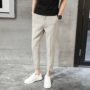 男士修身夏季潮流西裤