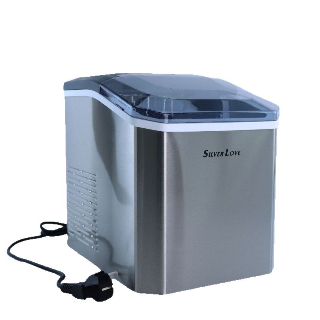 SILVER LOVE transfronterizo máquina de hielo portátil mini mini automática para el hogar