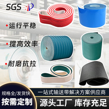 优质同步带工业皮带耐磨齿形pu传动带聚氨酯履带钢丝pvc