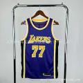Round neck retro purple