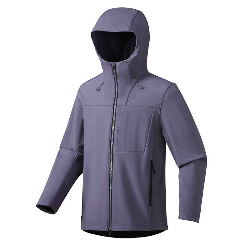 2025 New Outdoor Soft Shell Jacket Men's Windproof Waterproof Single Jacket Women's Breathable Jacket 25632