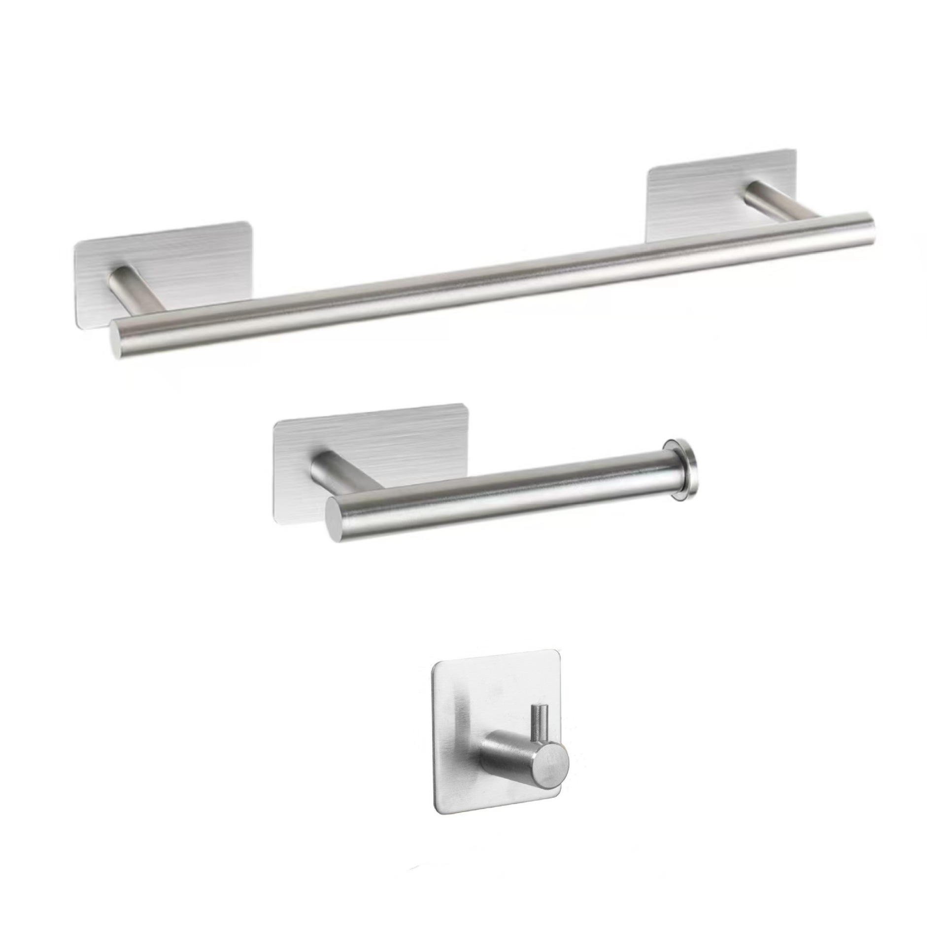 Juego de Accesorios de Baño de Acero Inoxidable Impermeable para Montaje en Pared