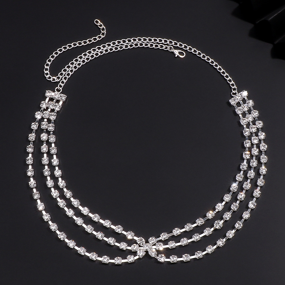 AliExpress Venta caliente hablando en Europa y América brillante multi-capa exagerada completa diamante diadema accesorios vintage banda de pelo