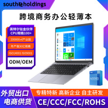 跨境笔记本电脑14寸N3350商务办公便携手提笔计本laptop轻薄便携