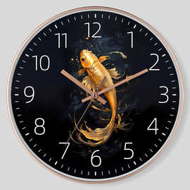 12英寸30CM静音挂钟创意时尚现代家用时钟客厅简约钟表wall clock