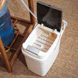 家用茶水分离器大号茶水桶过滤式隔渣垃圾桶手提式塑料茶渣桶
