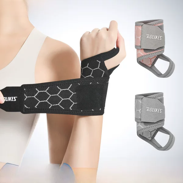 Sports Wrapped Wristbands, Outdoor Running and Fitness German Knitted Technology, Sweat-Absorbent, Breathable and Comfortable Wristbands in Stock