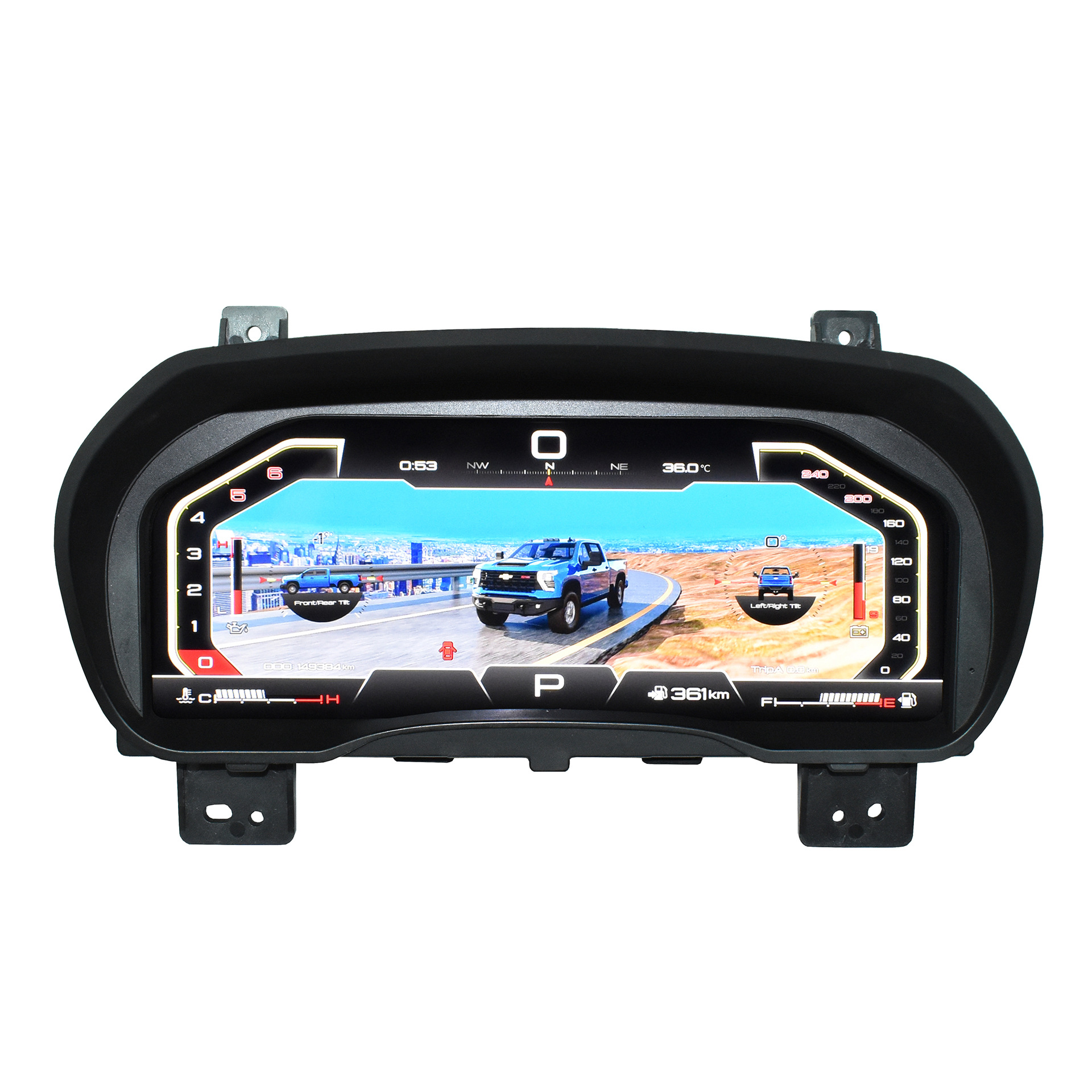 Suitable for Chevrolet Silverado GMC SIERRA14-18 models 13inch HD LCD instrument modification