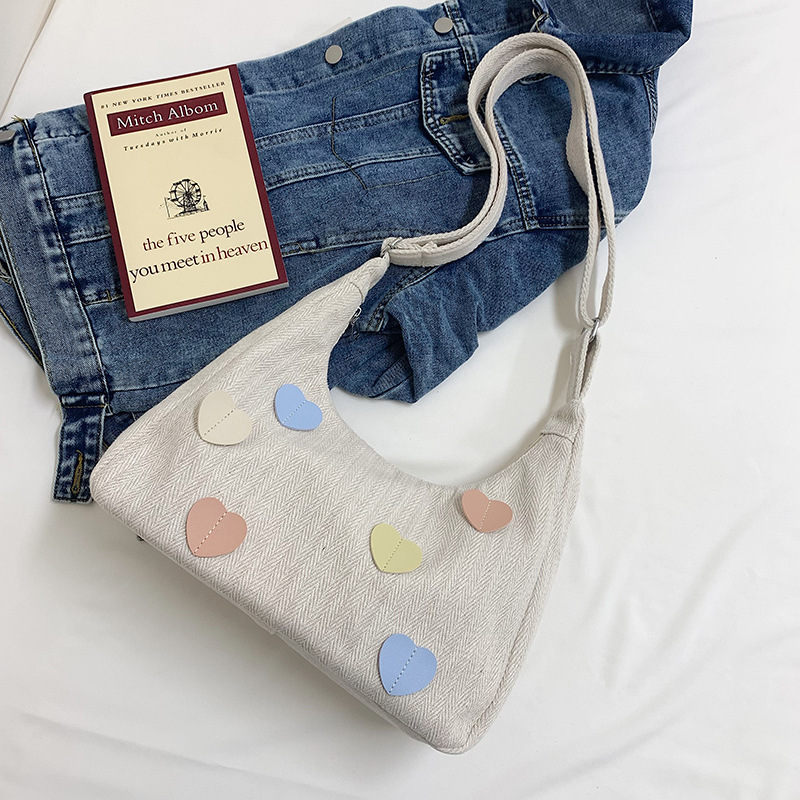 Bolso Tote de gran capacidad de moda literaria para mujer 2024 verano nuevo bolso de hombro casual simple bolso de mensajero de sentido avanzado
