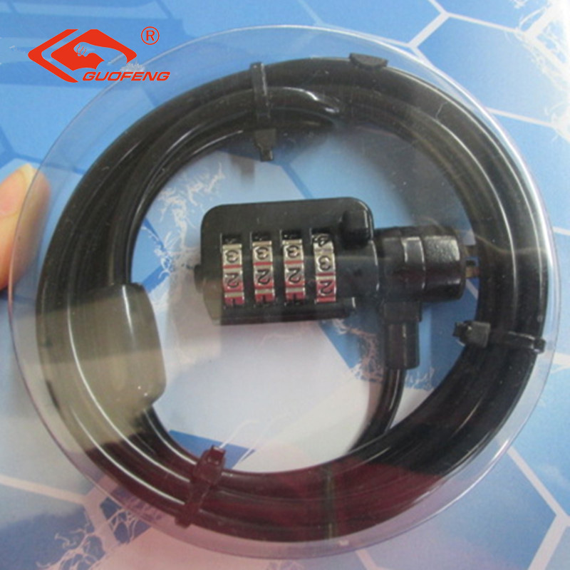 Suministro directo de fábrica Corea del Sur popular computadora LOCK de alta gama blister embalaje LOCK especial Tarjeta de papel Notebook contraseña LOCK