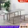 员工学校定制连体餐桌椅
