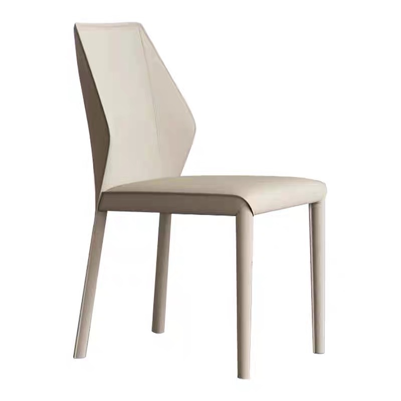 Sillas de comedor italianas de estilo doméstico minimalista, sillas de estilo de diseño de estilo moderno y cómodo.