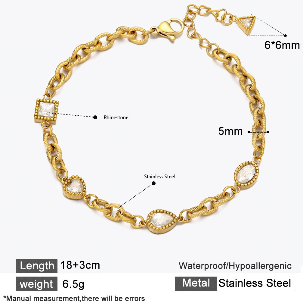 Бренд zirconium нержавеющая сталь, оригинальный дизайн браслета, без упоминания площадок, оптовый