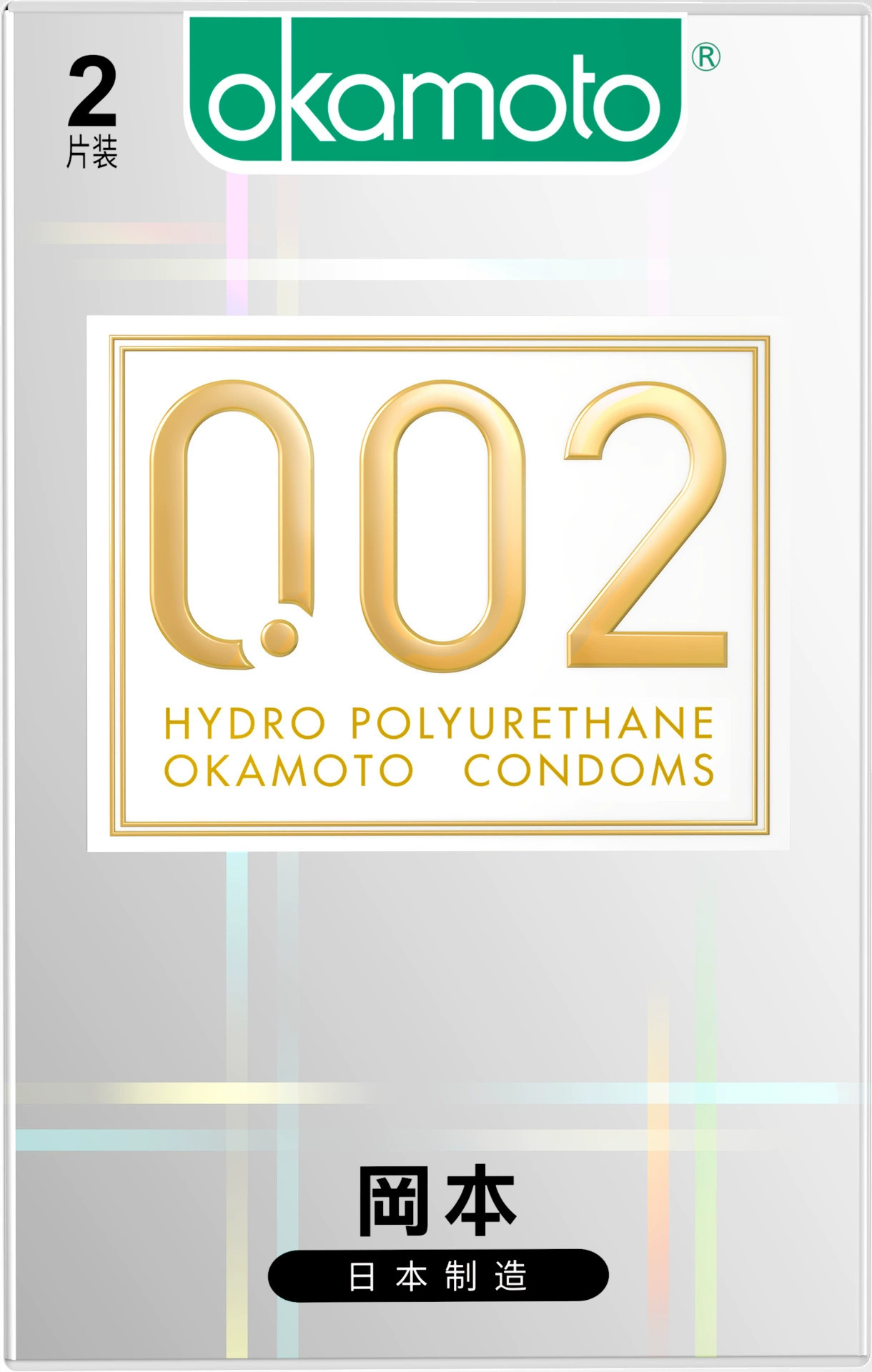 冈本 Platinum ультратонкий полиуретановый лубрикант, 3 упаковки, оптом