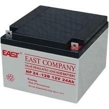 EAST易事特蓄电池NP24-12铅酸免维护12V24AH应急设备等专用蓄电池