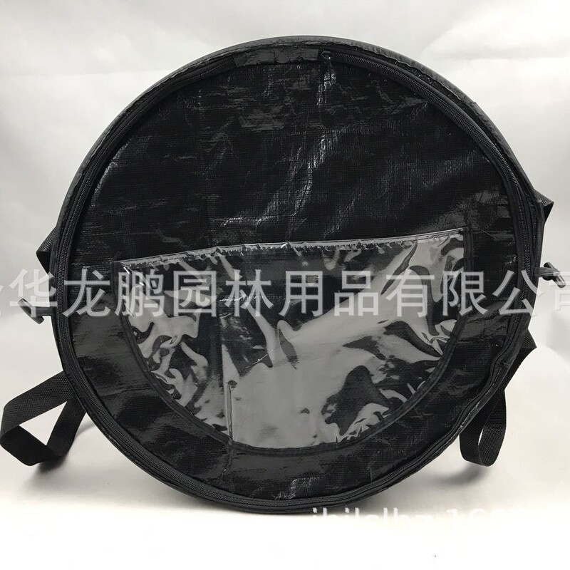 Factory Customized Pe Garden Spring Bucket Garbage Bag Pop-Up Foldableable Fallen Leaf Bag Portable Camping Style Bag