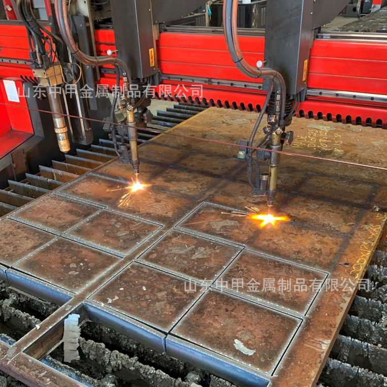 钢板零切定制折弯打孔钣金加工耐磨钢板碳钢板激光切割异型件切割