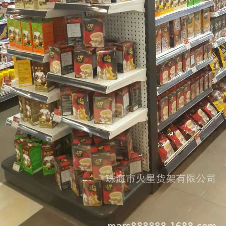 重型超市货架商超高档货架玻璃挡边