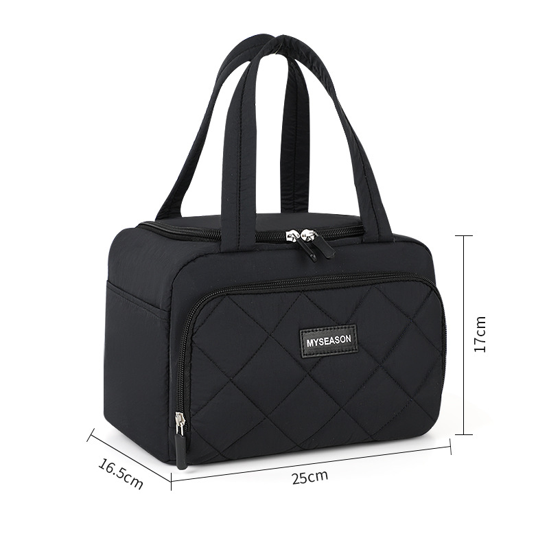 Nueva bolsa de almuerzo portátil de alta belleza, bolsa de almuerzo de aislamiento, bolsa de viaje de chicas