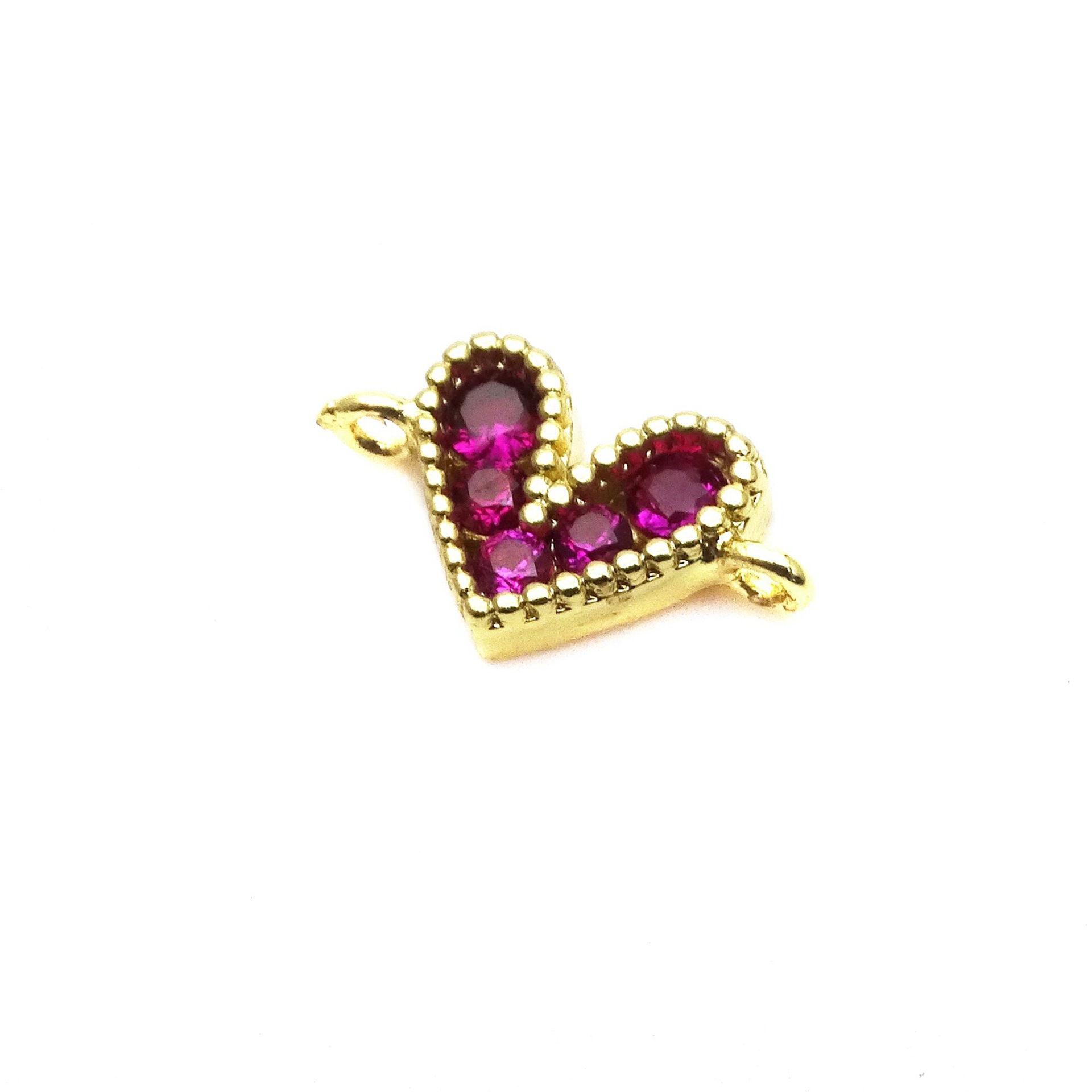 1g Weight Pendant Jewelry Making Type 8*42mm Jewelry Making Size Zircon Inlay Material DIY Jewelry Accessories Classification 1 Piece, 3 Pieces Quantity Copper Material Heart Shape Pattern Plating Design Simple Style Style 1 Piece 3 Pieces 8*42mm Copper Zircon Heart Shape Pendant Jewelry Accessories 15