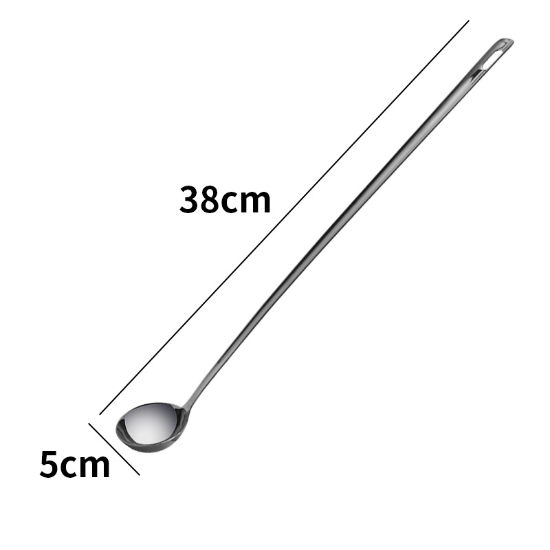 304 스테인레스 스틸 조미료 스푼 "플러스" 38cm