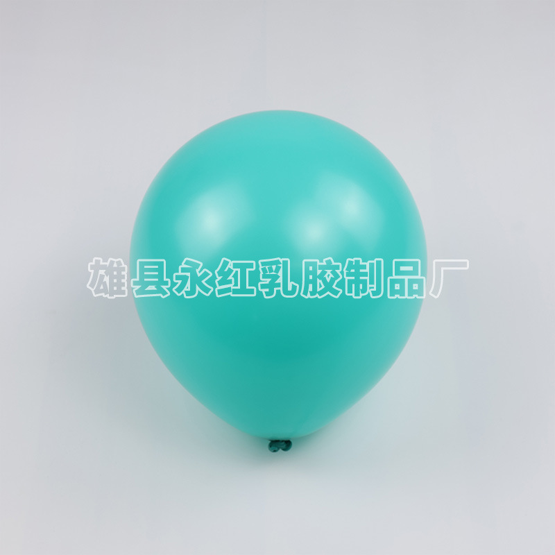 Suministro directo de 10 pulgadas 1.8g globo mate de decoración globo mate de fiesta globo