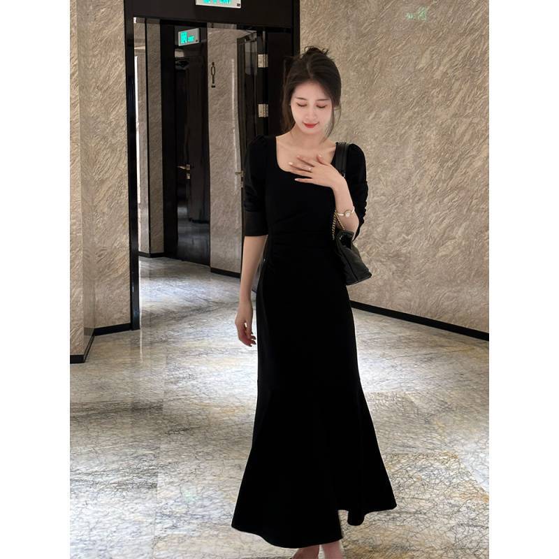 法式时尚套装裙女春秋新款气质名媛小香风长袖外套+连衣裙两件套|undefined