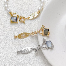 18k�~����ɫ��ʯ�����i������B�ӿ�diy����朴������