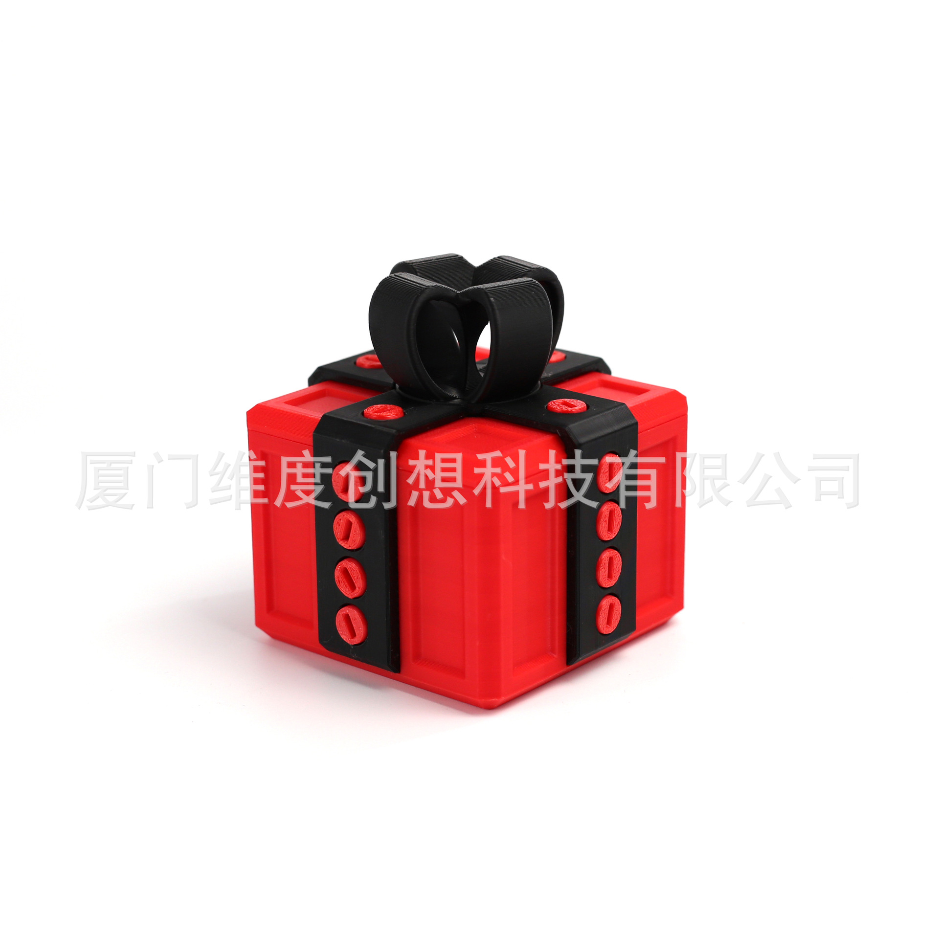 빨간 상자 + 검은 활