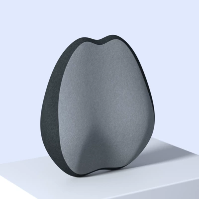 Headrest — Neck Pillow, Comfortable and Skin-Friendly - p191-black-and-gray-waistrest
