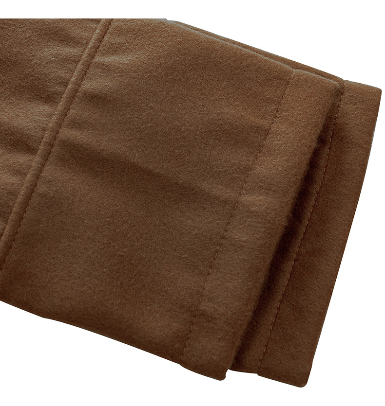 Lang uldfrakke til mænd til efterår og vinter elegant_voghion.com