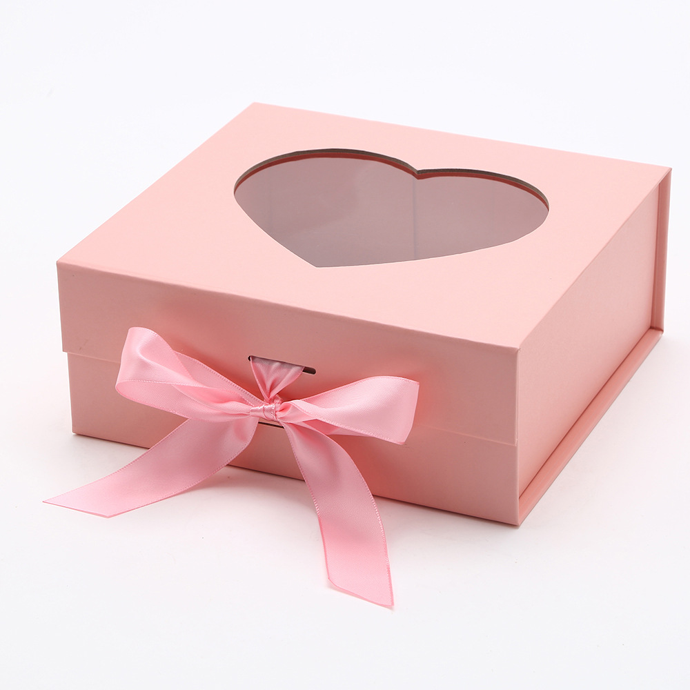 Caja plegable de una pieza, caja de regalo con solapa de absorción magnética, caja de regalo de acompañamiento de mariposas, caja vacía de regalo transfronteriza, caja de regalo se puede fijar image 17