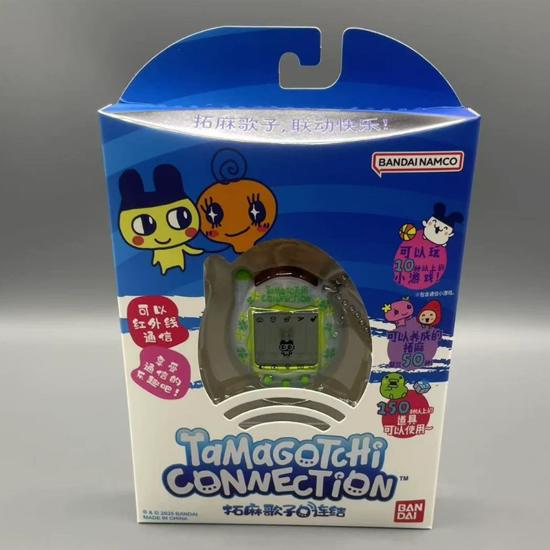 Игрушка виртуальный питомец Bandai Tamagotchi Connection — реплика и подключаемые модели, разные цвета (12 коробок)