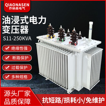 厂家直销油浸变压器电力变压器S11-250KVA电力配电变压器