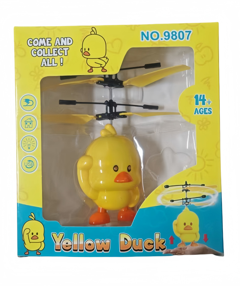 작은 노란 오리