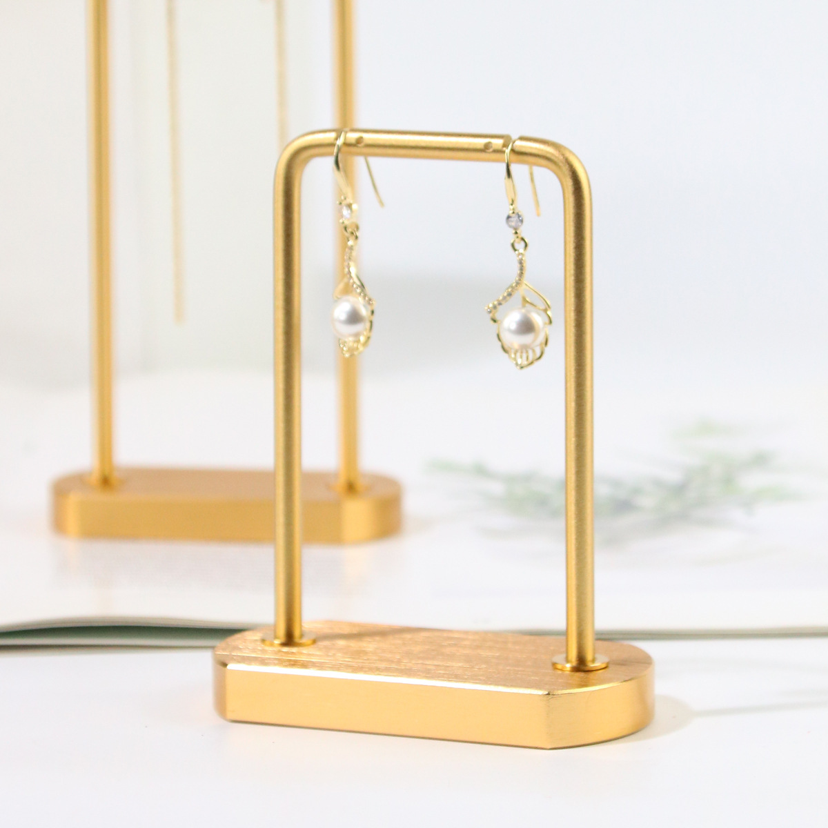 71g Weight Jewelry Rack Classification 1 Piece Quantity Metal Material Solid Color Pattern Simple Style Style Simple Style Solid Color Metal Jewelry Rack 2