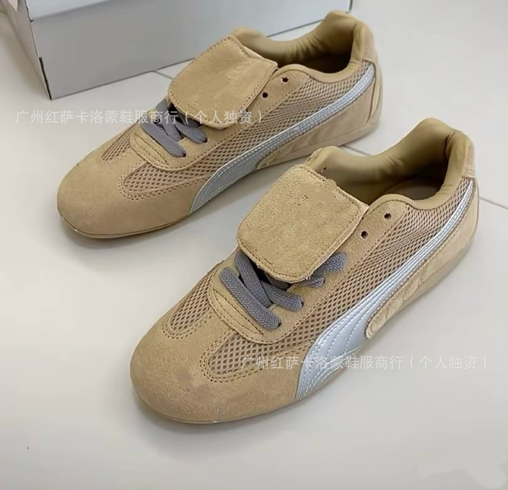 Putian Chunyuan PM Zapatos de entrenamiento abiertos YY lengua larga baja zapatos de carreras retro zapatos deportivos casuales para hombres y mujeres