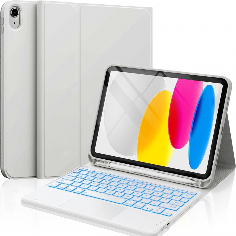 Suitable for Ipad10 A16 Bluetooth Keyboard Cover Air8 11inch Touch Backlit Pro11 Bluetooth Magic Keyboard