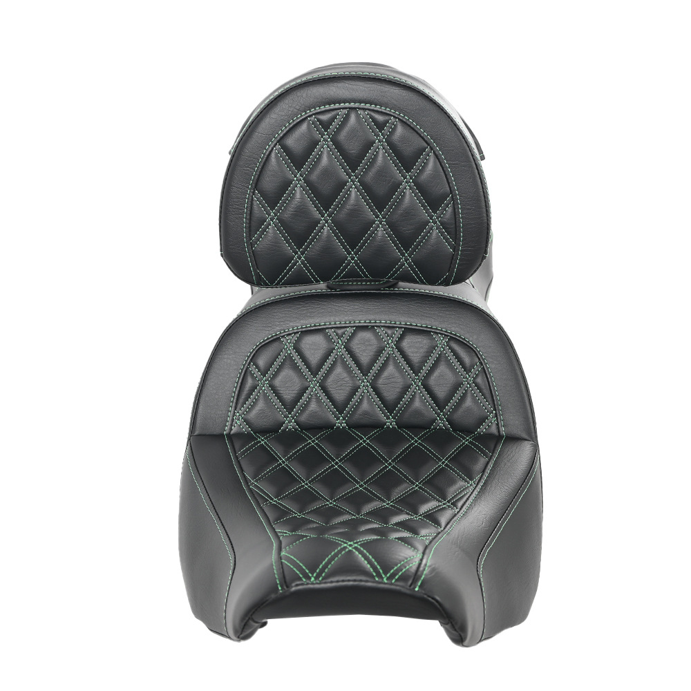 Motorcycle Seat Cushion Suitable for Harley 18-25 Softail Road King Road King S Dyna Glide Sofa Seat Cushion with Backrest