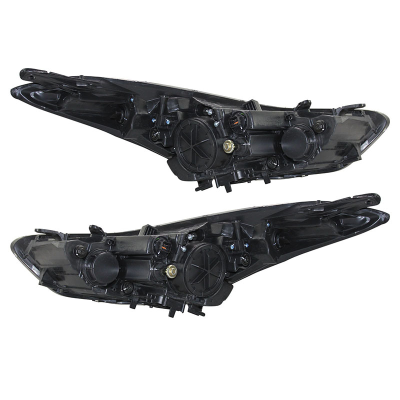 Faros Delanteros para Modelos Hyundai Elantra 11-13, Versión Estadounidense, Halógenos Originales Semi-ensamblados, Versión Galvanizada.
